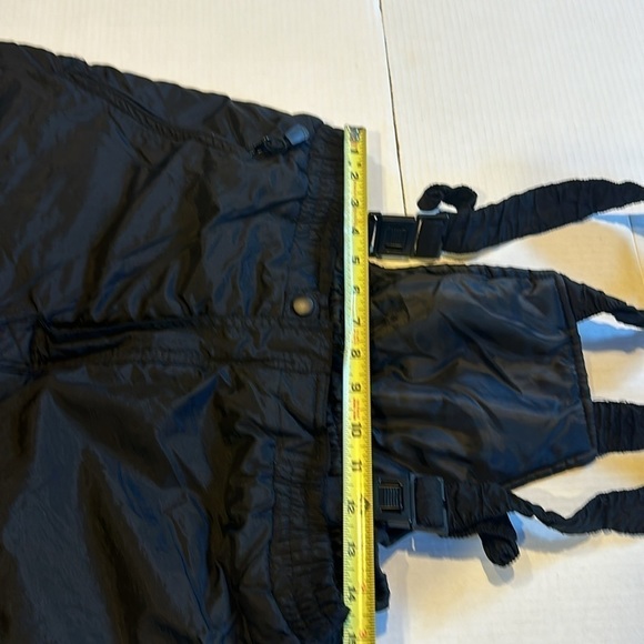 Adolfo Sport black medium unisex overalls with zipper and buttons side pocket - Picture 4 of 10